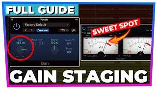 A complete guide to GAIN STAGING (your questions answered)