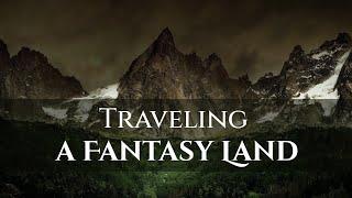 Traveling a Fantasy Land - day |Ambience and Music| A day of traveler on a quest in a fantasy story