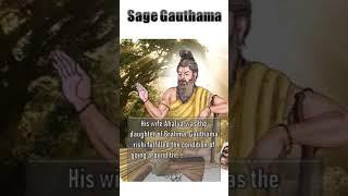 Gauthama | saptarishi | 7 important sages | #purana | #religion