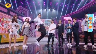 王一博跟Justin“锤子舞”差距在哪？一个是导师，一个是爱豆《快乐大本营》 Happy Camp【湖南卫视官方频道】