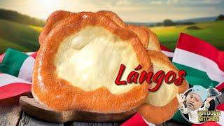 Hungarian Langos Recipe with Creamy Topping