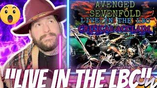 VLOG/REACTION!!! AVENGED SEVENFOLD “CRITICAL ACCLAIM” (LIVE IN THE LBC)