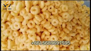 breakfast cereal corn loops making machine --- Jinan Sunward