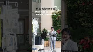 You raise me up (Hospital Concert) Baritone Hong Sung Sun #youraisemeup #concert #hospital #korea