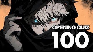 [오프닝 퀴즈 100문제]  스피디하게 가보자고!!! | ANIME OPENING QUIZ 100