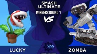 Lucky (Piranha Plant) vs Zomba (ROB) - Winners Round 1 - GENESIS: BLACK