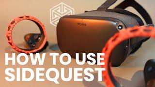 OCULUS QUEST - How To Sideload & Stream Using SideQuest #1