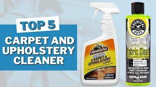 Best 5 Car Carpet and Upholstery Cleaner in 2023