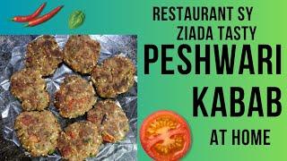 Original Peshawari Chapli Kabab Recipe Restaurant Style By Sweet home | @sweethome-ManoSalwa