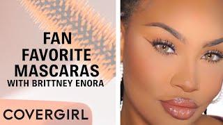 Before & After Lash Blast Mascaras with Brittney Enora | COVERGIRL #Shorts