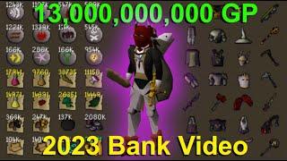 [OSRS] 2023 Ironman Bank Video (13.3B+) ~ Lone Gym Rat