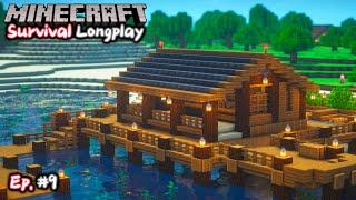 Creating Your Ideal Boat Dock! - Minecraft Survival - Relaxing Longplay (No Commentary) Ep. #9