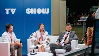 TV Show animated by Lisa Burke - Interview of Artem Yukhin, Vlada Kovbasa, & Artem Antonenko