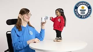 Smallest and Tallest Woman Meet For The First Time EVER! - Guinness World Records