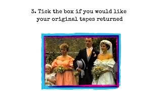 VHS/Camcorder Tapes Digital Transfer Conversion Service