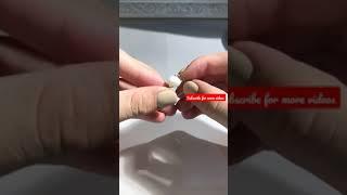 diy pearl finger ring l ring design l @applepieglamorous