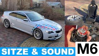 RECARO CS + MTX speakers + Z Performance rims + Michelin tires - BMW M6 E63 V10