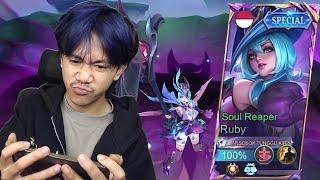 REVIEW SKIN SPECIAL RUBY SOUL REAPER MARKOCOP MELAWAN MARKICOB - Mobile legends