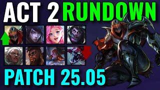 Season 2025 ACT 2 Patch Rundown | League of Legends (25.05)