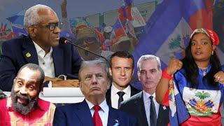 Pèp fransè ya mande pou peye Ayiti dèt la/ Edgar Leblanc frape fo/ Pèp ayisyen ak manchèt nan men,,