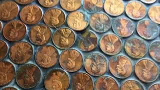 What a penny floor looks like 6 years later