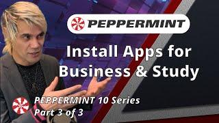 Peppermint OS 10: Installing Apps for Business & Study [Step by step]