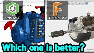 Onshape vs Fusion 360  | Which one is Better?