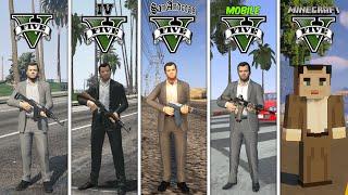 Comparsion Of All Versions Of GTA 5