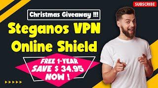  Claim Your Free 1-Year TRIAL Of Steganos Online Shield VPN |Xmas Giveaway PC, MacOS, Android, iOS