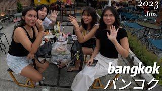 [4k] everyday Bangkok, I really like this country. 毎日バンコク、タイが大好きだ、ここに沢山可愛い女の子がいる