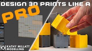 Design 3D Prints Like a Pro
