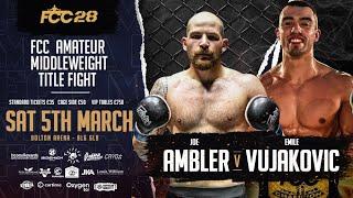 FCC 28: Joe Ambler 5-0-0 [CBKB] vs Emile Vujakovic 5-1-0 ASW (Champion)