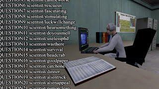 Half-Life - Sentences.txt Findings