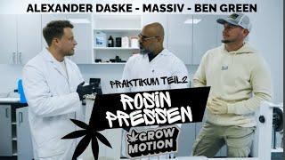 Rosin Pressen | Massiv Apotheker Praktikum bei Alexander Daske Teil 2