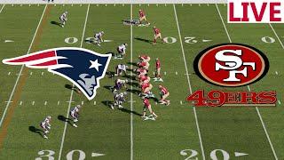 LIVENew England Patriots  vs San Francisco 49ers  / NFL Week 4 /NFL SEASON/Madden NFL