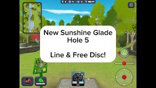 Sunshine Glade, Hole 5 (Update), and Free Disc! : Disc Golf Valley