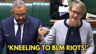 Home Sec RIDICULED for taken the knee!