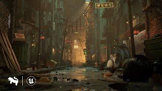 Chinese Alley Environment | Unreal Engine | Game-Ready Assets