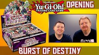 Yu-Gi-Oh! TRADING CARD GAME Burst of Destiny Display Opening | deutsch | Booster Unboxing Review