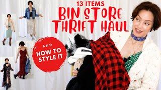 Thrift Store Haul Try on | Ridiculous finds total $26 | Goodwill Bins