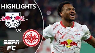  DOMINATION  RB Leipzig vs. Eintracht Frankfurt | German Cup Highlights | ESPN FC