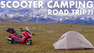 Riding a Scooter 700 Miles to Canada—and Camping Along the Way!