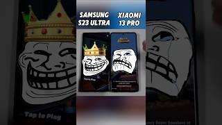 S23 Ultra vs Xiaomi 13 Pro Insane Speed Test Battle! Which Flagship Will Dominate?  #Shorts#Viral