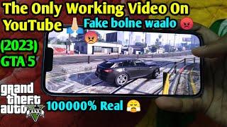 Finally GTA 5 On Mobile In 2024 | GTA V On Android Working 100 Real Play Now