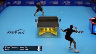 Mudit Dani (NYU) vs Lucas Eto (Texas Wesleyan) - 2022/23 NCTTA College Nationals (Team Finals)