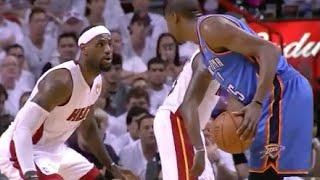 Kevin Durant Exposes LeBron's Overrated Defense - 2012 NBA Finals