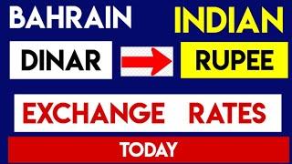 Bahrain Currency Dinar to Inr Indian Rupee Rates Today 03 March 2025