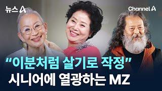 “이분처럼 살기로 작정”…시니어에 열광하는 MZ / 채널A / 뉴스A