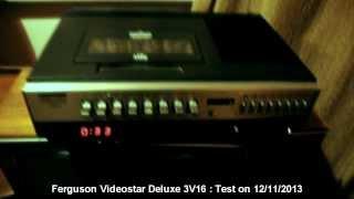 Ferguson Videostar Deluxe 3V16 ~ Still Working!