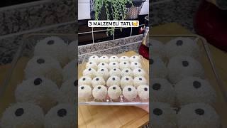 3 MALZEMELİ TATLI#tatlı #tatlıtarifleri #sütlütatlı #nefisyemektarifleri #yummy #lezzet #recipe